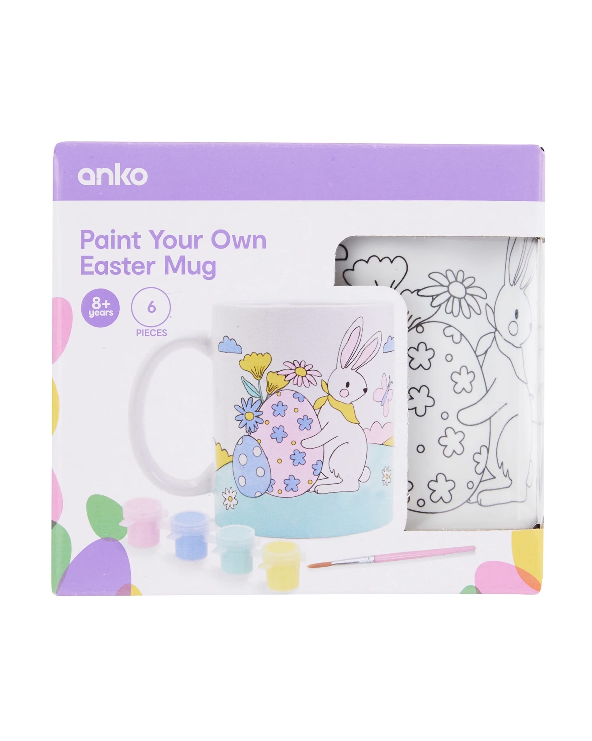 Anko paint your own mug kit